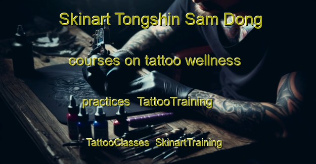 Skinart Tongshin Sam Dong courses on tattoo wellness practices | TattooTraining | TattooClasses | SkinartTraining-Korea