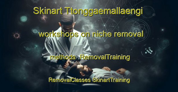 Skinart Ttonggaemallaengi workshops on niche removal methods | #RemovalTraining #RemovalClasses #SkinartTraining-Korea