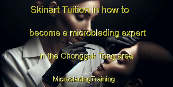 Skinart Tuition in how to become a microblading expert in the Chonggak Tong area | MicrobladingTraining | MicrobladingClasses | SkinartTraining-Korea