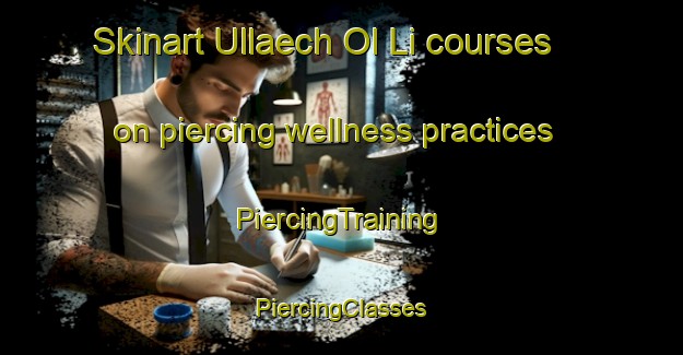 Skinart Ullaech Ol Li courses on piercing wellness practices | #PiercingTraining #PiercingClasses #SkinartTraining-Korea