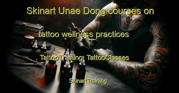 Skinart Unae Dong courses on tattoo wellness practices | TattooTraining | TattooClasses | SkinartTraining-Korea