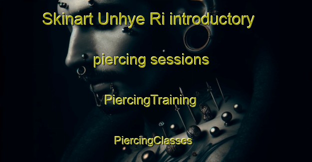 Skinart Unhye Ri introductory piercing sessions | PiercingTraining | PiercingClasses | SkinartTraining-Korea