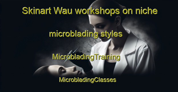 Skinart Wau workshops on niche microblading styles | MicrobladingTraining | MicrobladingClasses | SkinartTraining-Korea