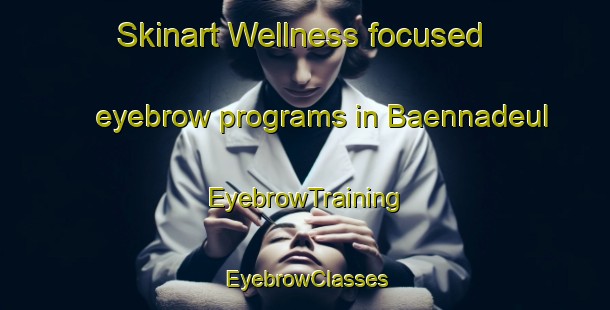 Skinart Wellness-focused eyebrow programs in Baennadeul | EyebrowTraining | EyebrowClasses | SkinartTraining-Korea