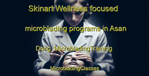 Skinart Wellness-focused microblading programs in Asan Dong | #MicrobladingTraining #MicrobladingClasses #SkinartTraining-Korea