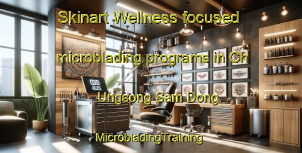 Skinart Wellness-focused microblading programs in Ch Ungsong Sam Dong | #MicrobladingTraining #MicrobladingClasses #SkinartTraining-Korea