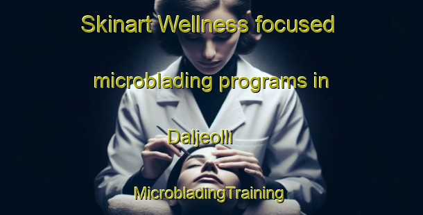 Skinart Wellness-focused microblading programs in Daljeolli | #MicrobladingTraining #MicrobladingClasses #SkinartTraining-Korea