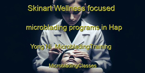 Skinart Wellness-focused microblading programs in Hap Yong Ni | #MicrobladingTraining #MicrobladingClasses #SkinartTraining-Korea