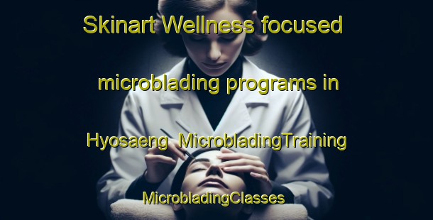Skinart Wellness-focused microblading programs in Hyosaeng | MicrobladingTraining | MicrobladingClasses | SkinartTraining-Korea