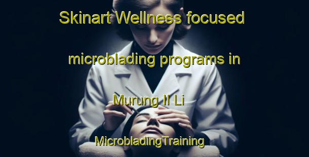 Skinart Wellness-focused microblading programs in Murung Il Li | MicrobladingTraining | MicrobladingClasses | SkinartTraining-Korea
