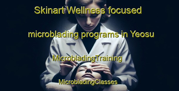 Skinart Wellness-focused microblading programs in Yeosu | MicrobladingTraining | MicrobladingClasses | SkinartTraining-Korea
