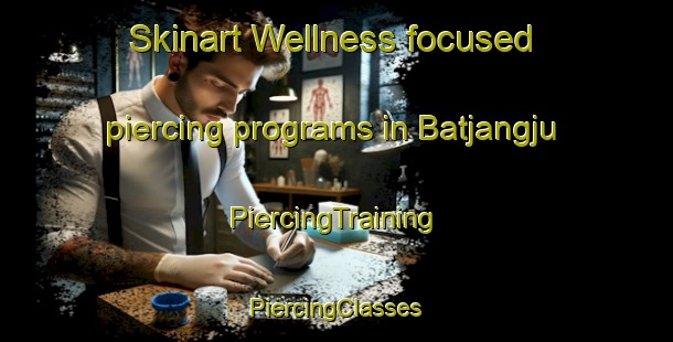 Skinart Wellness-focused piercing programs in Batjangju | #PiercingTraining #PiercingClasses #SkinartTraining-Korea