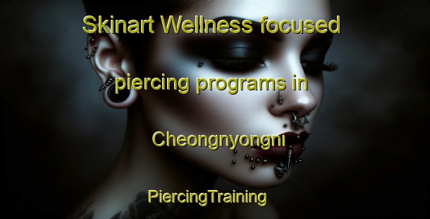 Skinart Wellness-focused piercing programs in Cheongnyongni | PiercingTraining | PiercingClasses | SkinartTraining-Korea