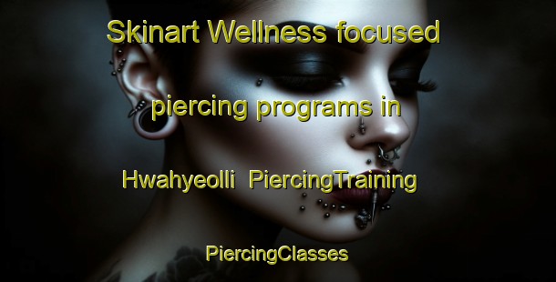 Skinart Wellness-focused piercing programs in Hwahyeolli | #PiercingTraining #PiercingClasses #SkinartTraining-Korea