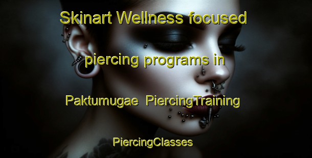 Skinart Wellness-focused piercing programs in Paktumugae | PiercingTraining | PiercingClasses | SkinartTraining-Korea