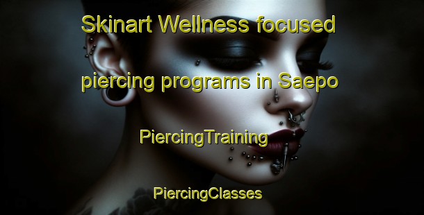 Skinart Wellness-focused piercing programs in Saepo | PiercingTraining | PiercingClasses | SkinartTraining-Korea