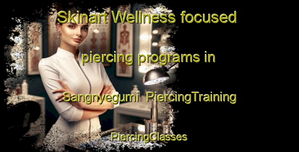 Skinart Wellness-focused piercing programs in Sangnyegumi | #PiercingTraining #PiercingClasses #SkinartTraining-Korea