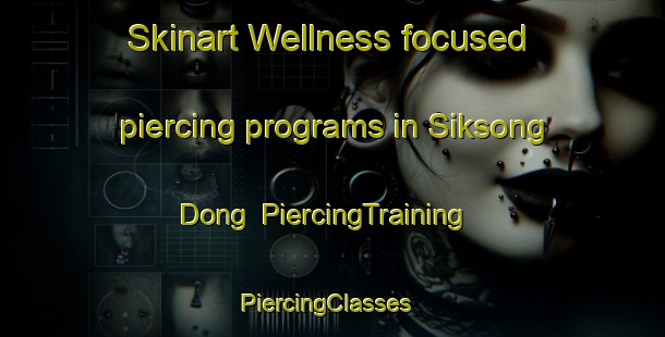 Skinart Wellness-focused piercing programs in Siksong Dong | PiercingTraining | PiercingClasses | SkinartTraining-Korea