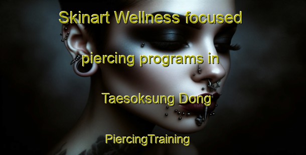 Skinart Wellness-focused piercing programs in Taesoksung Dong | PiercingTraining | PiercingClasses | SkinartTraining-Korea