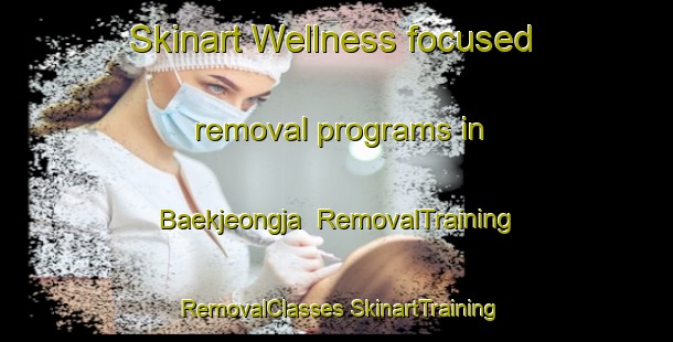 Skinart Wellness-focused removal programs in Baekjeongja | #RemovalTraining #RemovalClasses #SkinartTraining-Korea