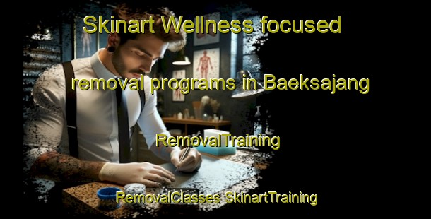 Skinart Wellness-focused removal programs in Baeksajang | #RemovalTraining #RemovalClasses #SkinartTraining-Korea