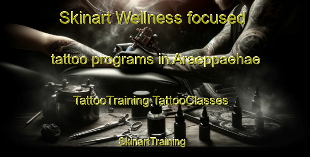 Skinart Wellness-focused tattoo programs in Araeppaehae | #TattooTraining #TattooClasses #SkinartTraining-Korea