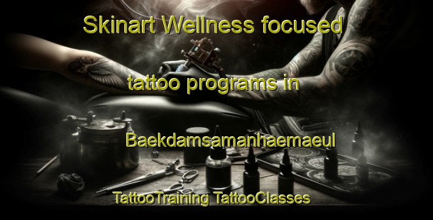 Skinart Wellness-focused tattoo programs in Baekdamsamanhaemaeul | #TattooTraining #TattooClasses #SkinartTraining-Korea