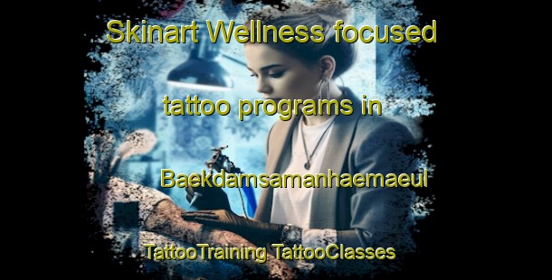 Skinart Wellness-focused tattoo programs in Baekdamsamanhaemaeul | #TattooTraining #TattooClasses #SkinartTraining-Korea