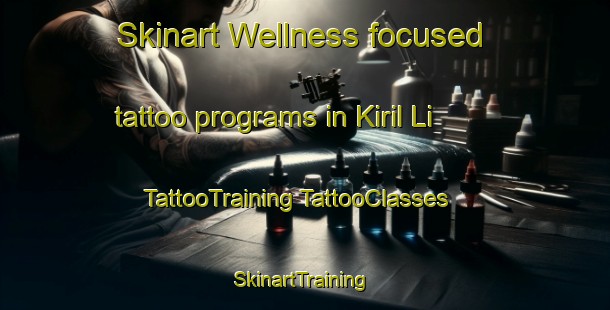 Skinart Wellness-focused tattoo programs in Kiril Li | #TattooTraining #TattooClasses #SkinartTraining-Korea