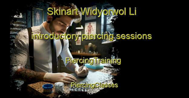 Skinart Widyorwol Li introductory piercing sessions | #PiercingTraining #PiercingClasses #SkinartTraining-Korea