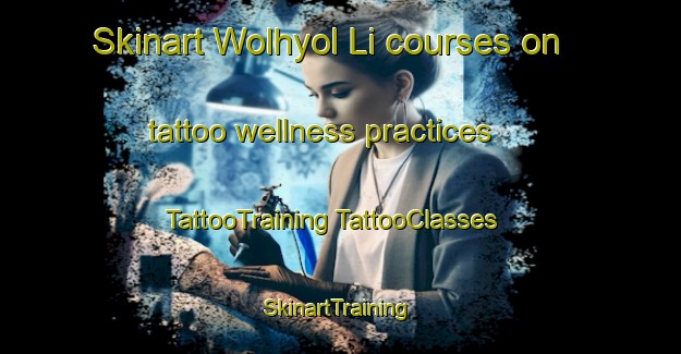 Skinart Wolhyol Li courses on tattoo wellness practices | #TattooTraining #TattooClasses #SkinartTraining-Korea