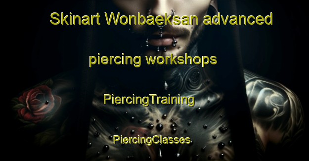 Skinart Wonbaeksan advanced piercing workshops | PiercingTraining | PiercingClasses | SkinartTraining-Korea