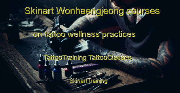 Skinart Wonhaengjeong courses on tattoo wellness practices | #TattooTraining #TattooClasses #SkinartTraining-Korea