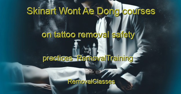 Skinart Wont Ae Dong courses on tattoo removal safety practices | RemovalTraining | RemovalClasses | SkinartTraining-Korea