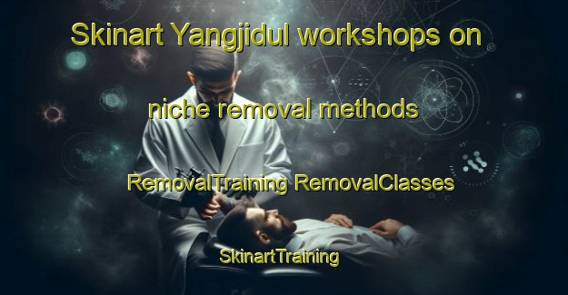 Skinart Yangjidul workshops on niche removal methods | #RemovalTraining #RemovalClasses #SkinartTraining-Korea