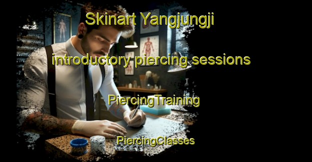 Skinart Yangjungji introductory piercing sessions | #PiercingTraining #PiercingClasses #SkinartTraining-Korea