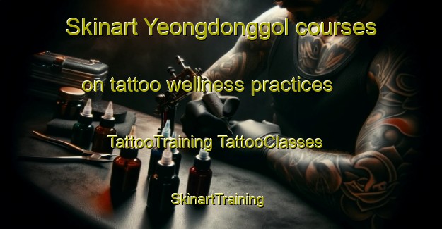 Skinart Yeongdonggol courses on tattoo wellness practices | #TattooTraining #TattooClasses #SkinartTraining-Korea