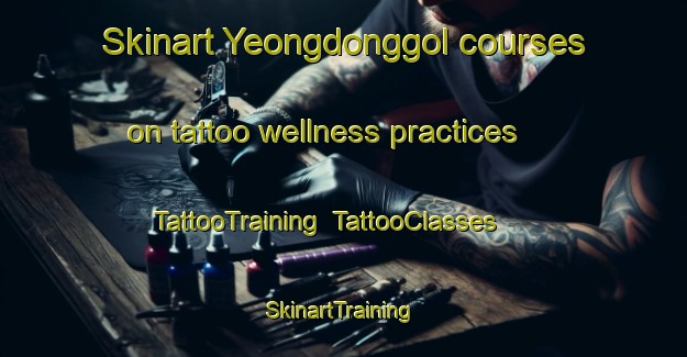 Skinart Yeongdonggol courses on tattoo wellness practices | TattooTraining | TattooClasses | SkinartTraining-Korea