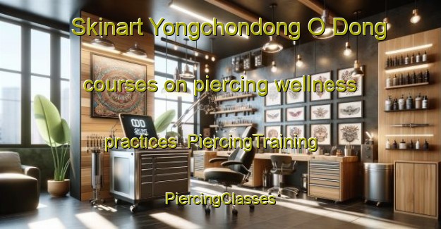 Skinart Yongchondong O Dong courses on piercing wellness practices | #PiercingTraining #PiercingClasses #SkinartTraining-Korea