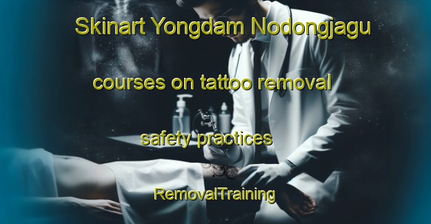 Skinart Yongdam Nodongjagu courses on tattoo removal safety practices | RemovalTraining | RemovalClasses | SkinartTraining-Korea