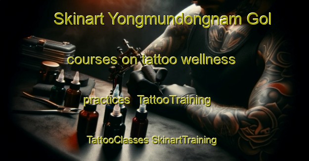 Skinart Yongmundongnam Gol courses on tattoo wellness practices | #TattooTraining #TattooClasses #SkinartTraining-Korea